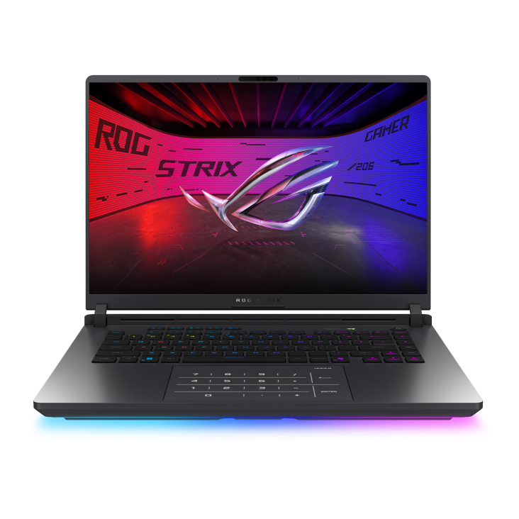 ASUS ROG Strix G16 Intel Core Ultra 9 Processor 275HX NVIDIA GeForce RTX 5070 Ti Laptop GPU 12GB GDDR7 32GB DDR5-5600Hz 16-inch FHD+ 165Hz IPS-level - Eclipse Gray ASUS ROG Strix G16 Intel Core Ultra 9 Processor 275HX NVIDIA GeForce RTX 5070 Ti Laptop GPU 12GB GDDR7 32GB DDR5-5600Hz 16-inch FHD+ 165Hz IPS-level - Eclipse Gray